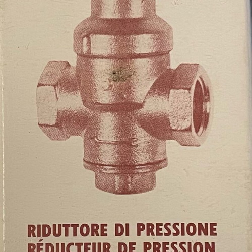 Pressure reducer 1/2 new, brass, for water network