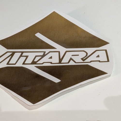 Suzuki Vitara sticker gold color 15x15 cm new