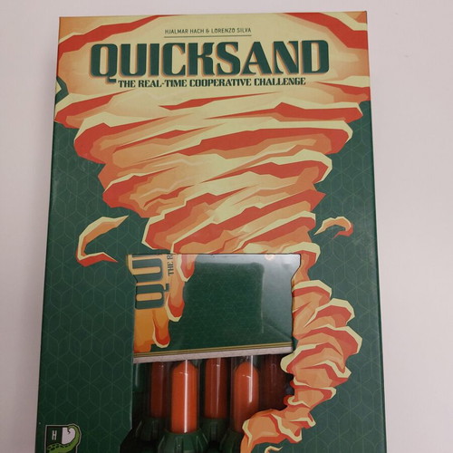 Quicksand board game like new, complete with English rules