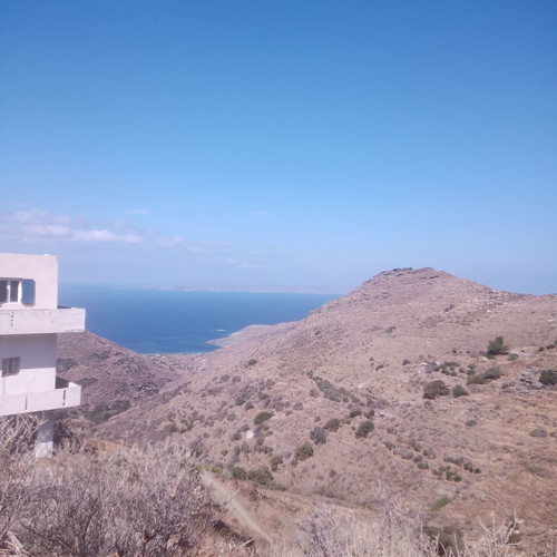 Land 60 m² buildable within settlement in Panagia Serifos with sea view