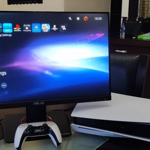 PS5 Phat Disc 1TB console, firmware 6.02, Linux support