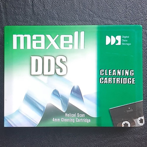 Maxell DDS DAT 4mm Cleaning Cartridge sealed, new