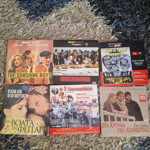 DVD movies new, pack of 12, various genres with subtitles