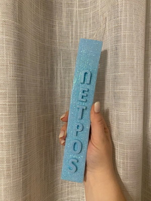 Personalized candle new with color and scent options
