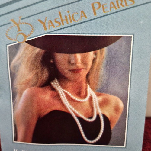Yashica Pearls chocker with fresh water pearl pendant, new