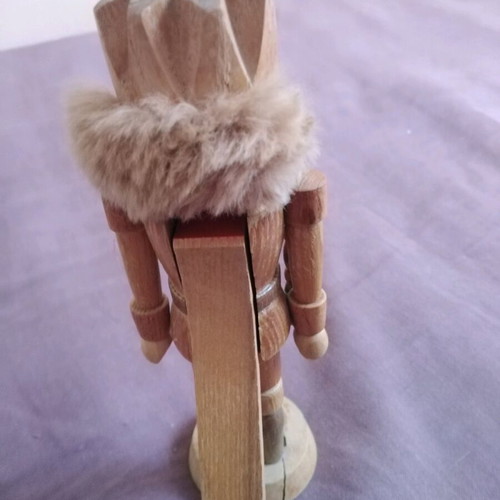 Handmade German Nutcracker used, carved wood