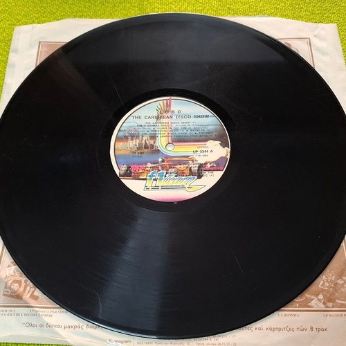 Lobo The Caribbean Disco Show LP μεταχειρισμένο, ηλεκτρονικό είδος
