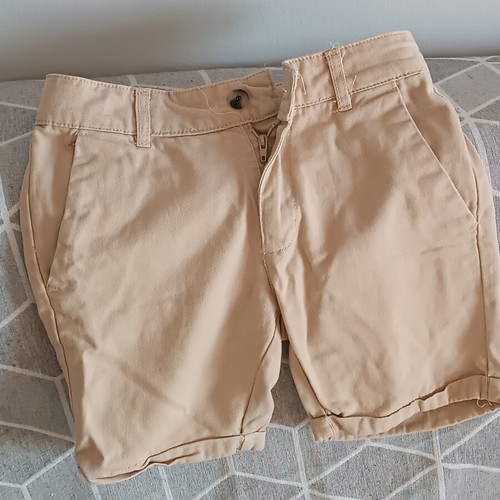 Boys shorts like new, beige, size 116