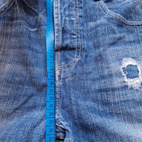 Zara shorts S/36 blue like new with defect