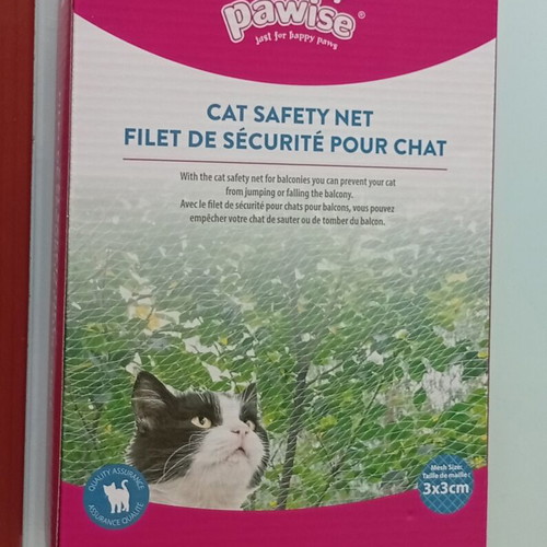 Pawise Balcony Safety Net XL 8x3m Nylon New