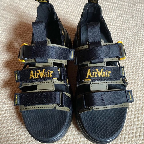 Dr. Martens sandals like new, size 38, black and green