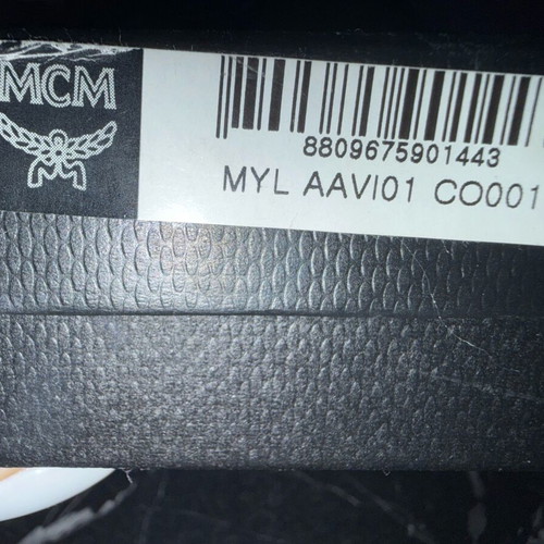 MCM Visetos crossbody bag black like new