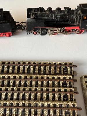 Marklin train with tracks and coal wagon, code 3003, circa 1960 collectible