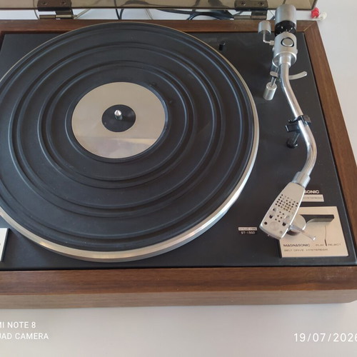 Magnasonic TP 935 turntable used, rare model with Kenwood collaboration