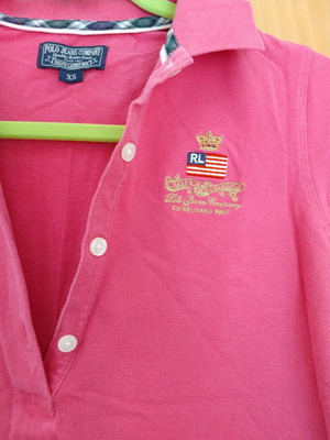 Ralph Lauren Дамска Polo Риза Употребявана Розова XS