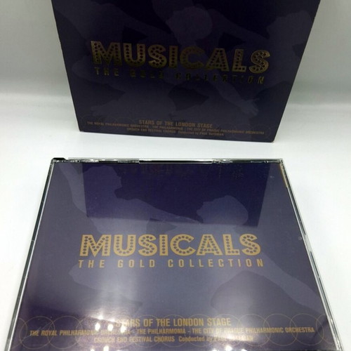 Musicals The Gold Collection 4CDs like new in box set
