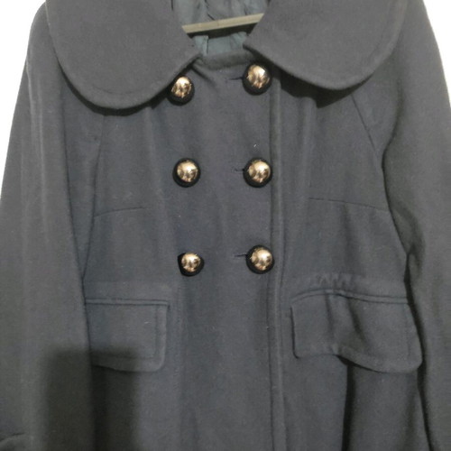 French Connection wool coat new, blue, size M