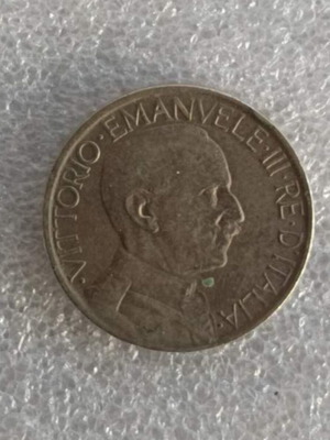 Italy 1924 2 Lire coin FC-16