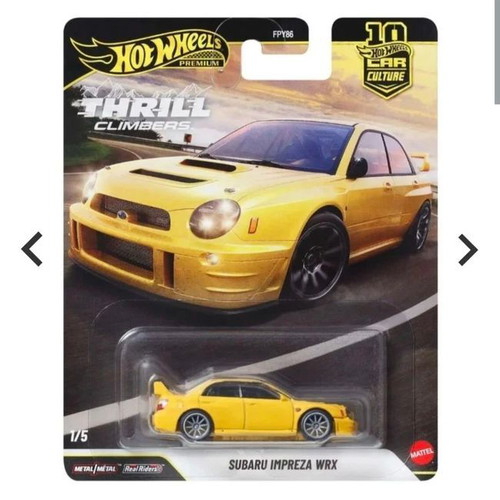 Hot Wheels Subaru Impreza toy car new