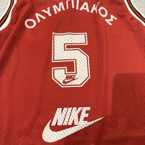 Vintage Olympiacos Basketball Jersey No 5 Sigalas Nike used