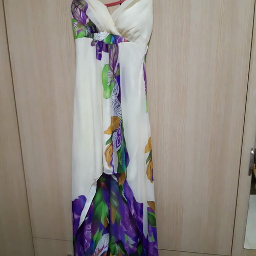 Evening dress like new, chiffon, size 38