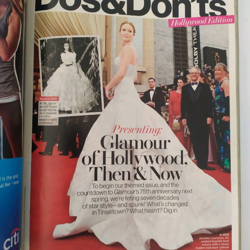 British Glamour magazine like new, September 2013