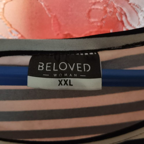 Summer blouse XXL striped black and white like new