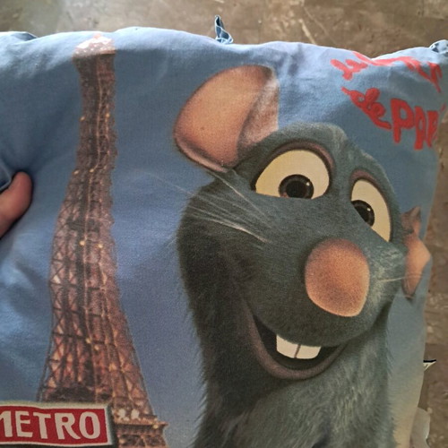 Ratatouille Disney collectible pillow like new