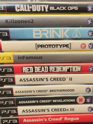 Παιχνίδια PS3 καινούργια, με κουτί, CD και έντυπα