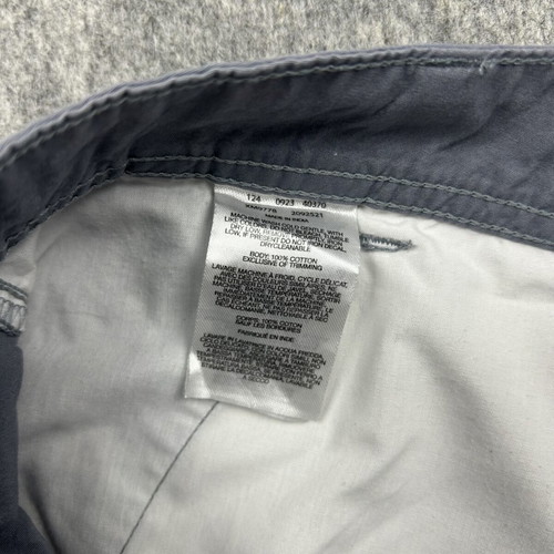 Columbia men's gray chino shorts size 30W used, cotton casual