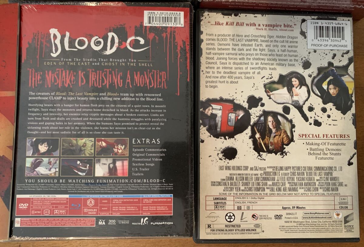 Blood+ DVD collector's set with… - € 429,90 - Vendora.cy