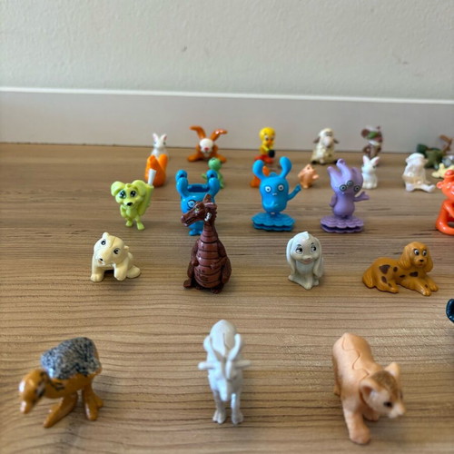 Kinder Joy and Surprise animal figures used, pack of 40 pieces