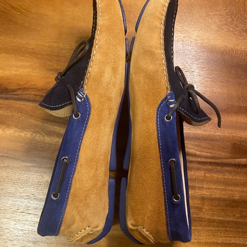 Terra loafers size 45 like new, blue and brown