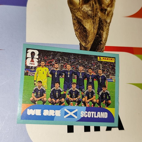 We Are Scotland World Cup 2026 Panini Stickers like new