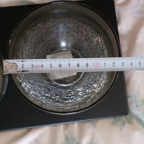 Glass vases new, set of 2 pieces