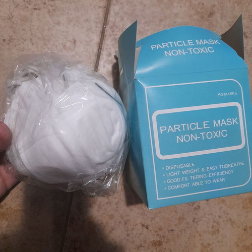 Non-toxic protective masks, box of 50 pieces