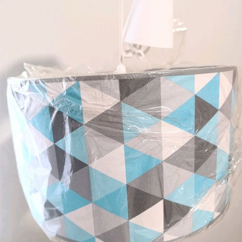 Ceiling light new, large with cables, diameter 36cm