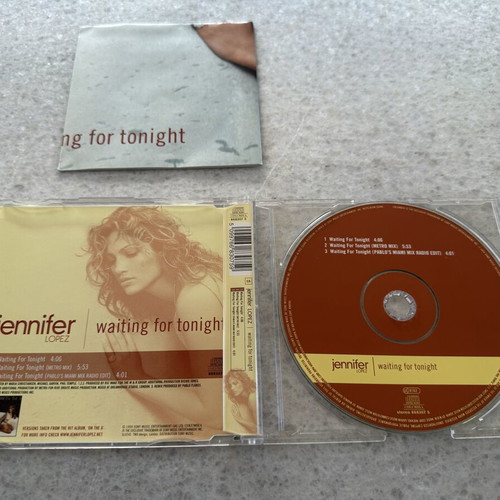 Jennifer Lopez Waiting For Tonight CD-Single limited edition, like new