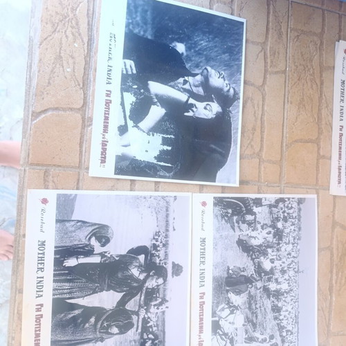 Mother India vintage lobby cards set of 7