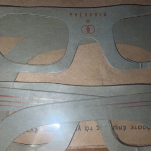 Polaroid 3D Glasses like new with original case from 1960s