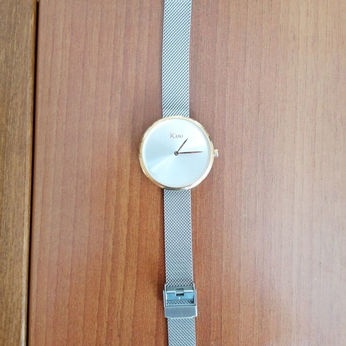 Jcou Luna JU17115-7 women's watch like new, silver and gold