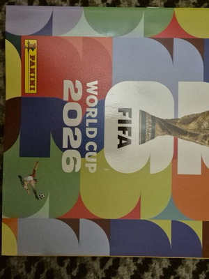 Panini Fifa World Cup 2026 стикер албум нов, празен
