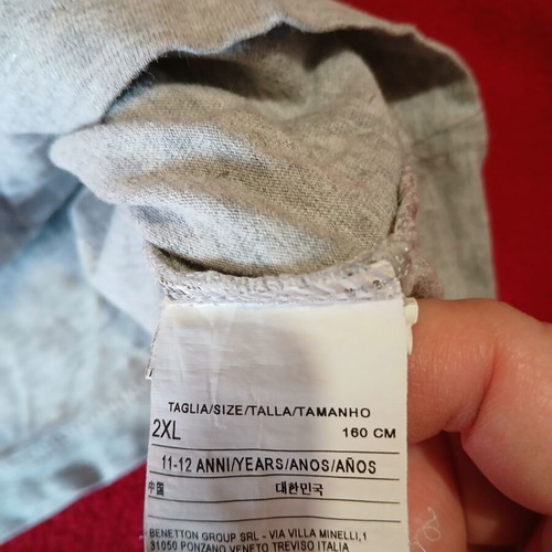 Benetton boys' blouse like new, age 10-11