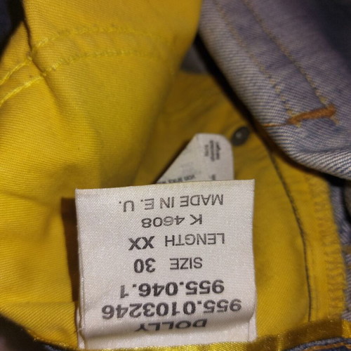 Staff women's stonewashed straight-leg jeans like new