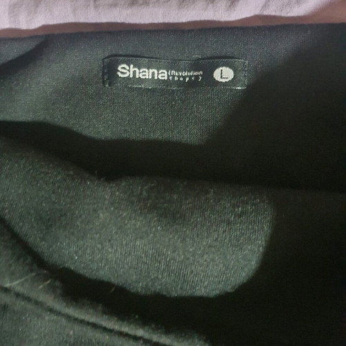 Dresses used, two size L, black