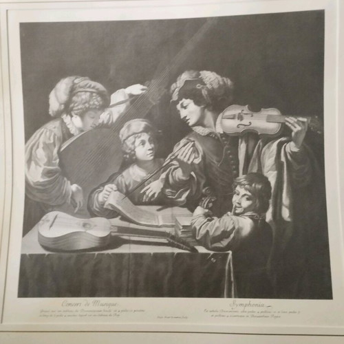Chalcography Concert of Music by Steph Picart Romanus like new
