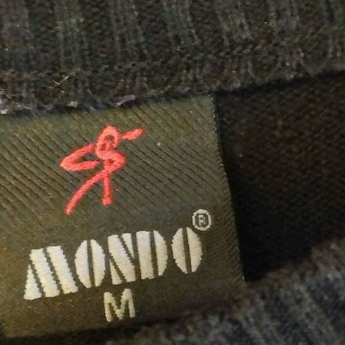 Mondo men's sweater used, size M, black and white