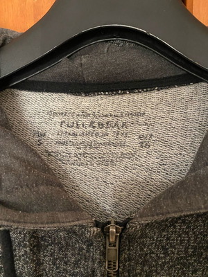 Pull & Bear unisex cardigan used gray with hood