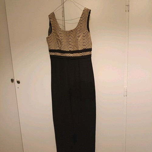 Monnet evening dress like new, black and gold