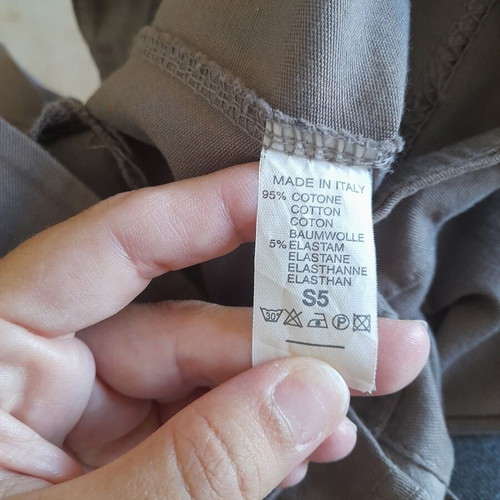 Pants beige size S 36 8 used with signs of wear